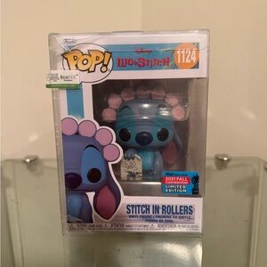 Disney Funko Pop! Lilo & Stitch Promo Backer Card - Blue & Pink Accents